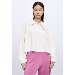 URBAN REVIVO UR潮流休闲刺绣宽松poloT恤WV45R4ME2000