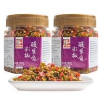 享味潇湘 彩椒酸豆角 280g*2瓶
