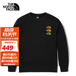 THE NORTH FACE 北面 休闲卫衣男女20秋冬上新 TheNorthFace户外舒适长袖NF0A4UDE JK3 XL/180