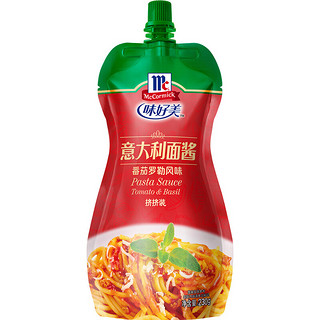 McCormick 味好美 意大利面酱 番茄罗勒风味 230g