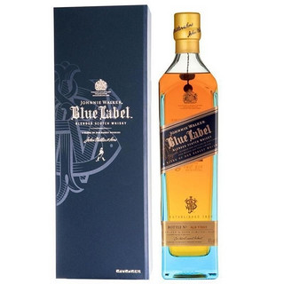 cdf会员购：JOHNNIE WALKER 尊尼获加 蓝牌调配型苏格兰威士忌 1000ml