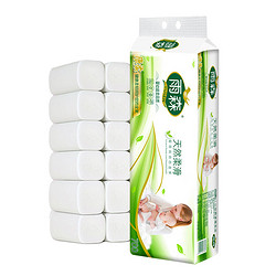 yusen 雨森 无芯卷纸天然柔滑6层700g/12小卷家用卫生纸厕所纸巾实心