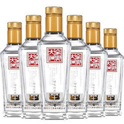 Quanxing Daqu 全兴大曲 回味经典52度纯粮酿造高度白酒 100ml*6 瓶装