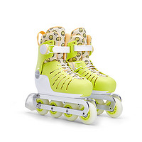 COOGHI 酷骑 儿童轮滑鞋初学者专业溜冰滑冰旱冰滑轮鞋男女孩3-8岁