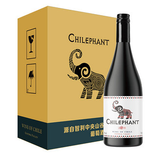 CHILEPHANT 智象 混酿 干型红葡萄酒 6瓶*750ml套装