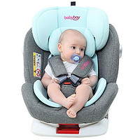 PLUS会员：Babybay 汽车用婴儿宝宝360度旋转安全座椅 0-4-12岁天空蓝