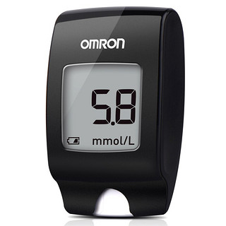 OMRON 欧姆龙 HGM-112 血糖仪 50片血糖试纸+50支采血针