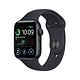  Apple 苹果 Watch SE 2022款 智能手表 44mm GPS款 午夜色不锈钢表壳 午夜色运动型表带　