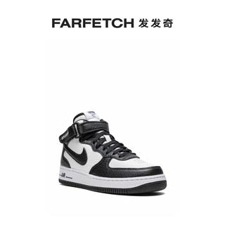 NIKE 耐克 男士x Stussy Air Force 1 Mid 运动鞋发发奇22春夏新品 白色 us10.5