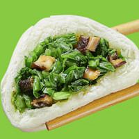 Anjoy 安井 香菇素菜包 720g/袋 约24个 家庭装菜包 面食面点早餐早茶包