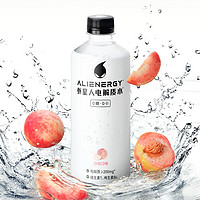 88VIP：alienergy 外星人饮料 外星人电解质水白桃口味500mL×15瓶0糖0卡饮料