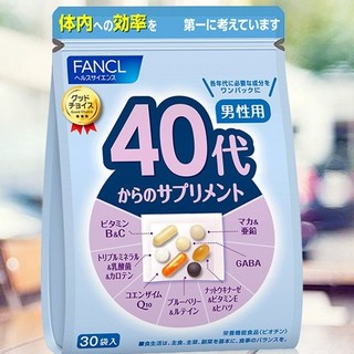 FANCL 芳珂 40-49岁 男性复合维生素 30袋