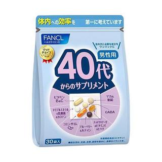 FANCL 芳珂 40-49岁 男性复合维生素 30袋