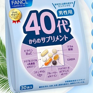 FANCL 芳珂 40-49岁 男性复合维生素 30袋