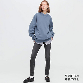 优衣库 男装/女装 卫衣(长袖圆领 纯色 休闲) 450185 UNIQLO