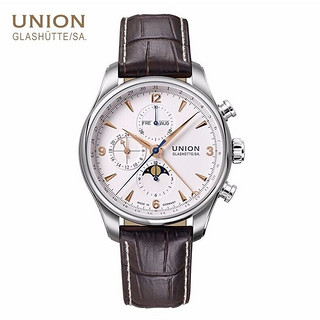 UNION GLASHÜTTE 格拉苏蒂宇联 贝利士系列 男士自动机械腕表 D009.425.16.017.11