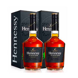 Hennessy 轩尼诗 新点 干邑白兰地 法国进口洋酒 700ml 双支装