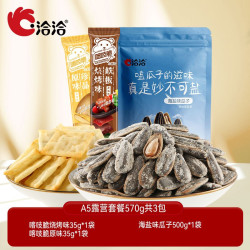 ChaCheer 洽洽 坚果炒货零食大礼包 570g