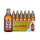 青岛啤酒 高端小棕金质296ml*24瓶整箱香醇顺滑新鲜包邮上海松江产