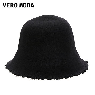 Vero Moda钟形帽2021秋冬新款绵羊毛|321386005 黑色 m