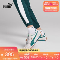 PUMA 彪马 官方 新款男子复古休闲鞋 WHIRLWIND CLASSIC 351293 冰川灰-风暴黑-白色-71 40