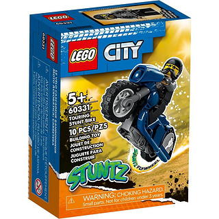 LEGO 乐高 城市系列 60331巡回演出特技摩托车