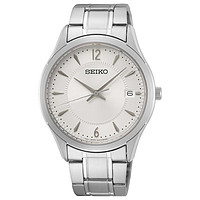 SEIKO 精工 Classic系列 男士石英腕表 SUR417P1