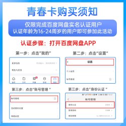 Baidu 百度 网盘 超级会员 年卡SVIP12个月+ 赠3个月季卡 15月卡