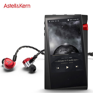 IRIVER 艾利和 耳机播放器套装   Astell&Kern Diana  耳塞 红色搭配