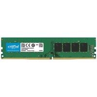 Crucial 英睿达 铂胜系列 DDR4 3200MHz 台式机内存 普条 绿色 16GB