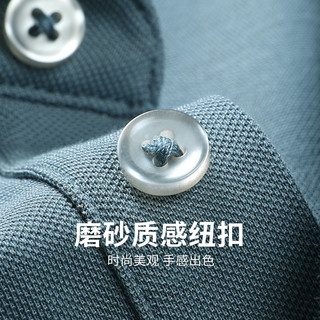 与狼共舞翻领短袖T恤男士2022夏季新款透气休闲Polo衫