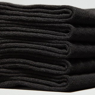 YUZHAOLIN 俞兆林 男士中筒袜套装 NW-002 10双装 黑色