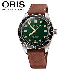 ORIS 豪利时 潜水系列 65年复刻版 男士自动上链腕表 73377074357LS