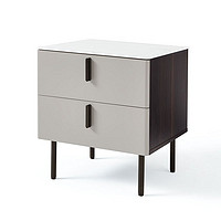 LINSY 林氏家居 JQ1B-A 现代简约床头柜 41*39*47cm 2个