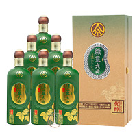 WULIANGYE 五粮液 绿豆大曲 52%vol 浓香型白酒 500ml*6瓶 整箱装