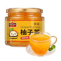 Zhongde 众德食品 众德 蜂蜜柚子茶罐装500g 尽享甜蜜