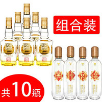 全兴大曲 52度 晶彩金 500ml*6+52度兴旺发达500ml*4瓶