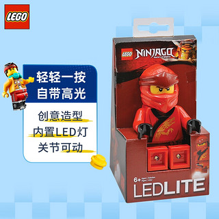 PLUS会员：LEGO 乐高 旋风忍者赤地-红忍者发光人偶