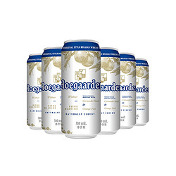 Hoegaarden 福佳 比利时风味小麦白啤酒 310ml*6听