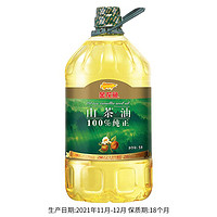 金龙鱼 山茶油5L桶 食用油 茶籽油植物油孝敬长辈送礼推荐正品保证