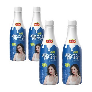 HUANLEJIA 欢乐家 生榨椰子汁 植物蛋白饮料