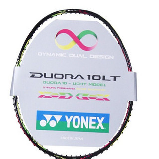 YONEX 尤尼克斯 双刃系列 DUORA10LT 羽毛球拍 粉红黄 4UG5