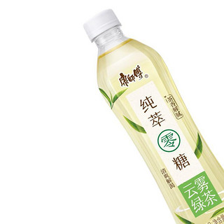 康师傅 纯萃零糖 云雾绿茶 500ml*15瓶