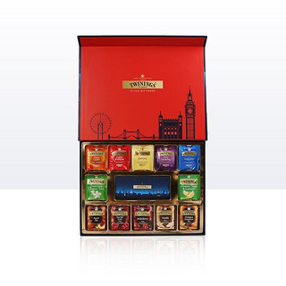 TWININGS 川宁 英国川宁（TWININGS）漫游英伦缤纷袋泡茶礼盒