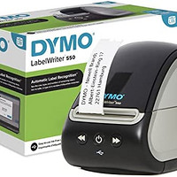 DYMO LabelWriter 550 标签打印机 | 直接热打印的标签机 | 自动标签识别 | 打印地址标签、配送标签、条形码标签等 | 英国 3 针插头