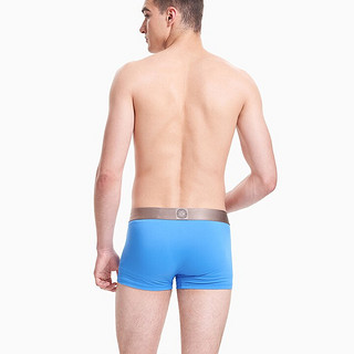 卡尔文·克莱 Calvin Klein 炫光引力带系列 男士平角内裤 NB2540-8Z4 浅蓝 XL