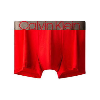 卡尔文·克莱 Calvin Klein 炫光引力带系列 男士平角内裤 NB2540-5FJ 亮红 M