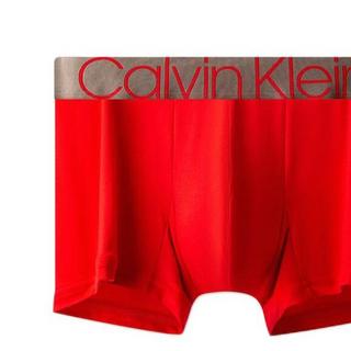 卡尔文·克莱 Calvin Klein 炫光引力带系列 男士平角内裤 NB2540-5FJ 亮红 M