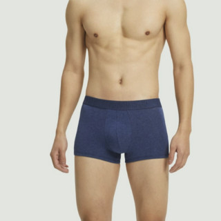 卡尔文·克莱 Calvin Klein 男士平角内裤套装 NP2049O 2条装(深蓝+红色) L