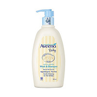 PLUS会员：Aveeno 艾惟诺 婴幼儿洗发沐浴露 354ml